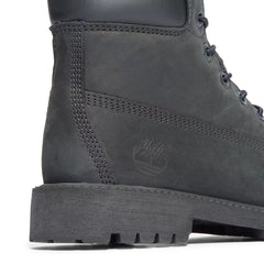 Timberland Premium 6-Inch Waterproof Boot GS Black Nubuck TB012907001 | Pro Feet