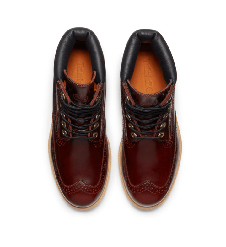 Timberland Heritage 6-Inch Waterproof Boot Burgundy TB0A2A8V | Pro Feet