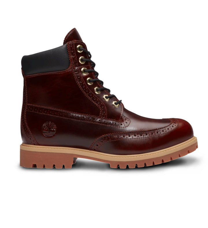 Timberland Heritage 6-Inch Waterproof Boot Burgundy TB0A2A8V | Pro Feet