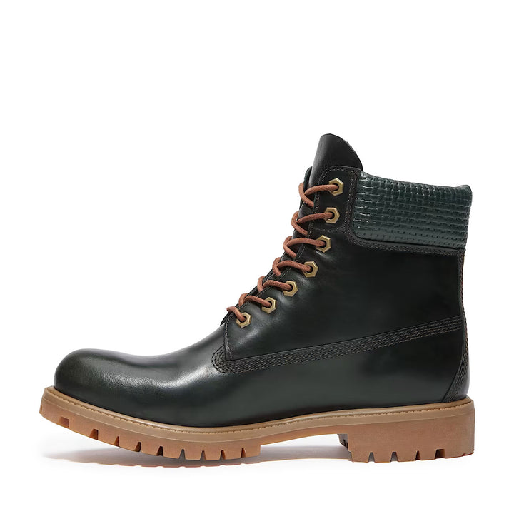 Timberland Premium 6-Inch Waterproof Boot Dark Green Full Grain TB0A2P6WEEQ | Pro Feet