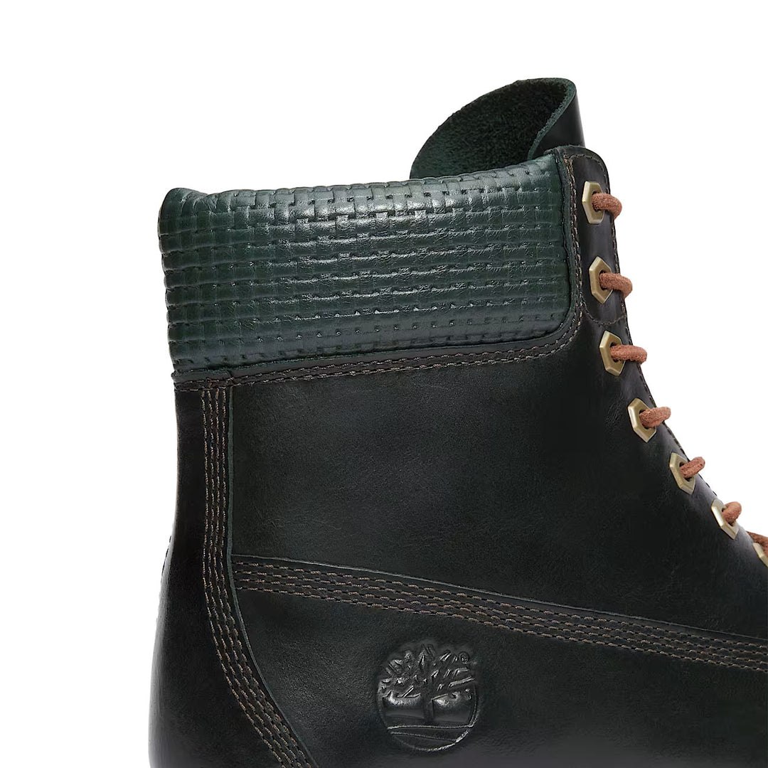 Timberland Premium 6-Inch Waterproof Boot Dark Green Full Grain TB0A2P6WEEQ | Pro Feet
