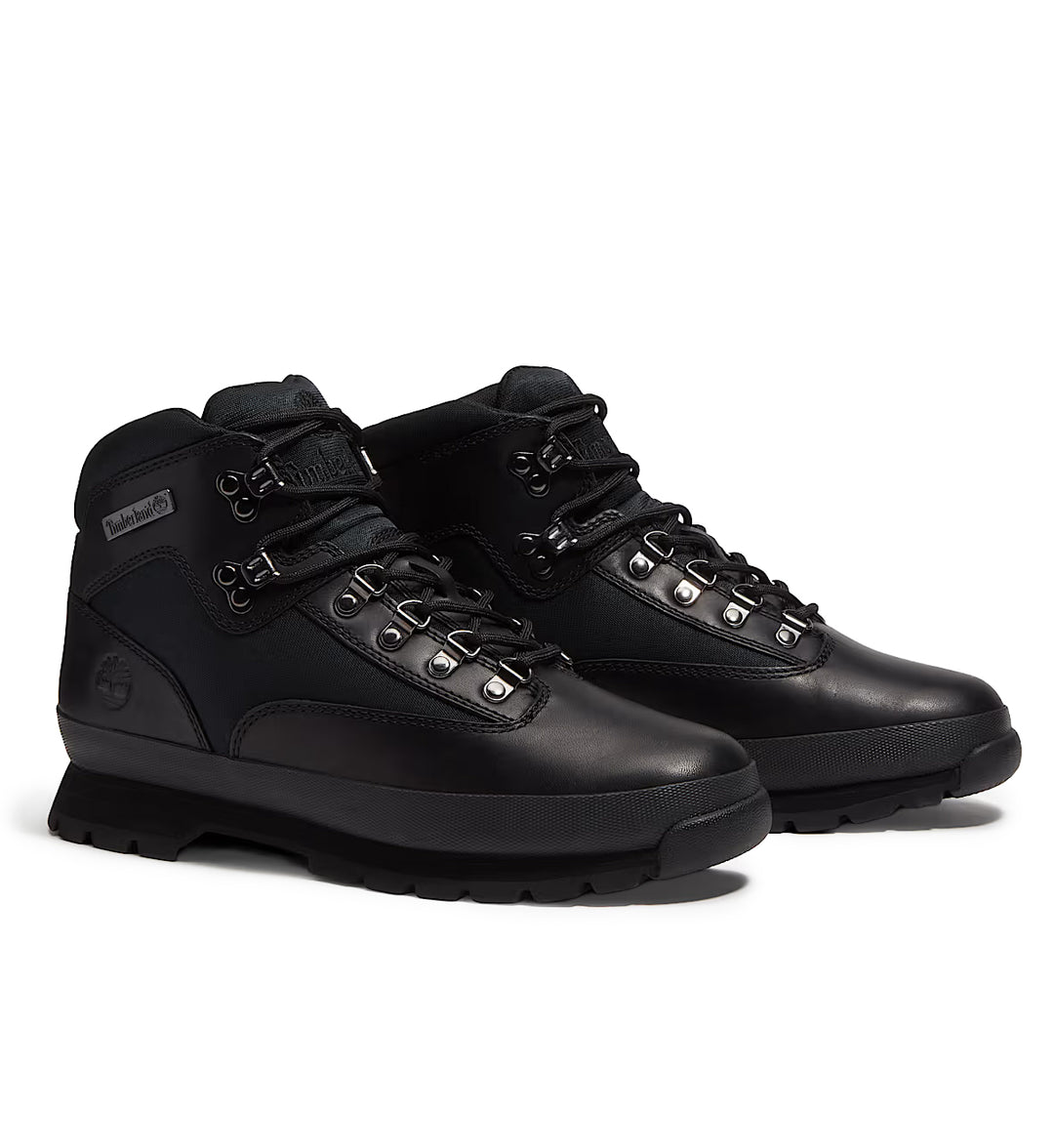 Timberland Men’s Euro Hiker Black Full-Grain TB0A2PUSW02 | Pro Feet