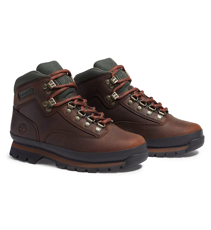 Timberland Women’s Euro Hiker Dark Brown Full Grain TB0A5TR6 | Pro Feet