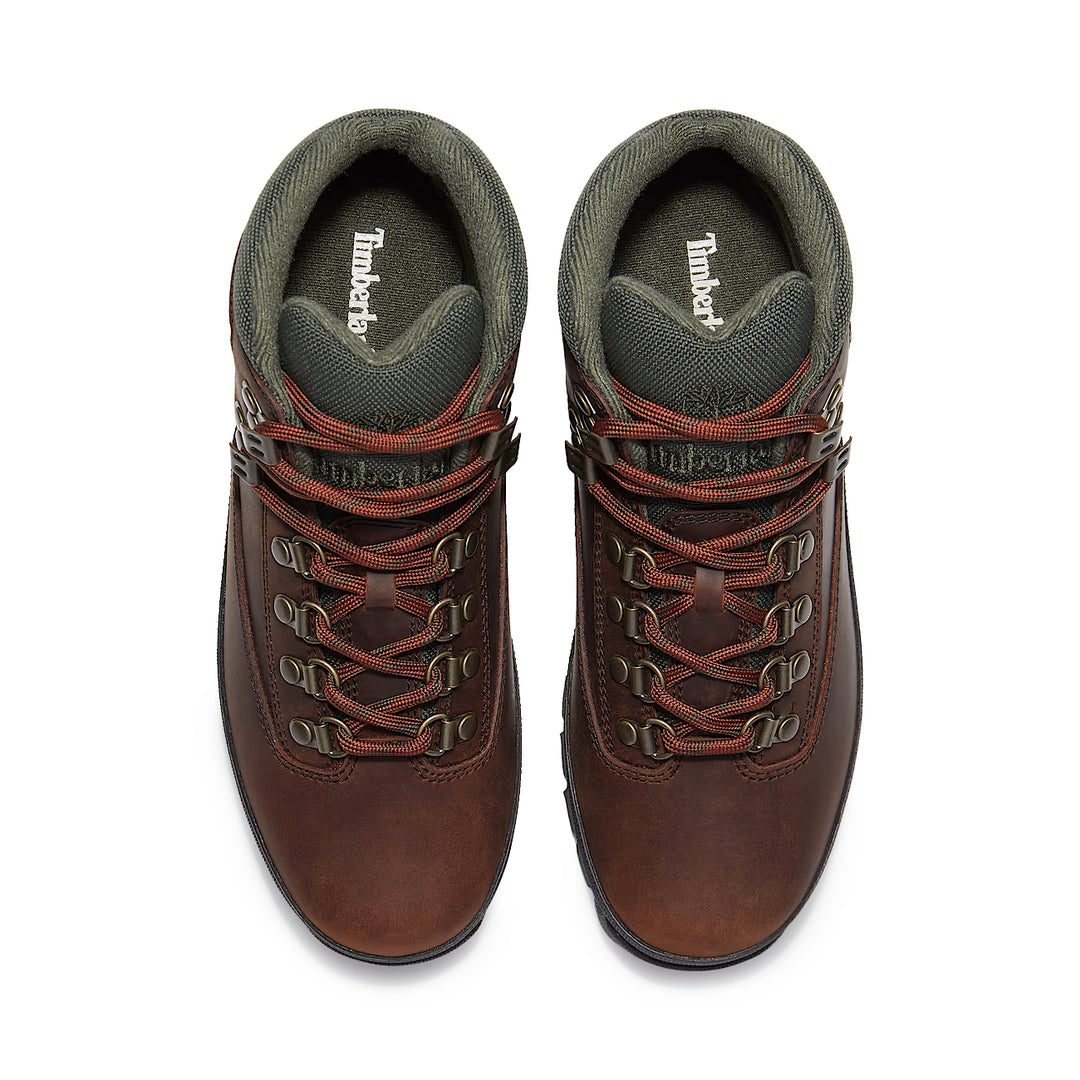 Timberland Women’s Euro Hiker Dark Brown Full Grain TB0A5TR6 | Pro Feet