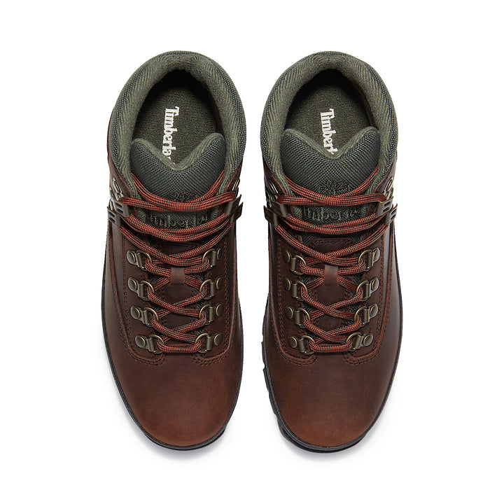 Timberland Women’s Euro Hiker Dark Brown Full Grain TB0A5TR6 | Pro Feet