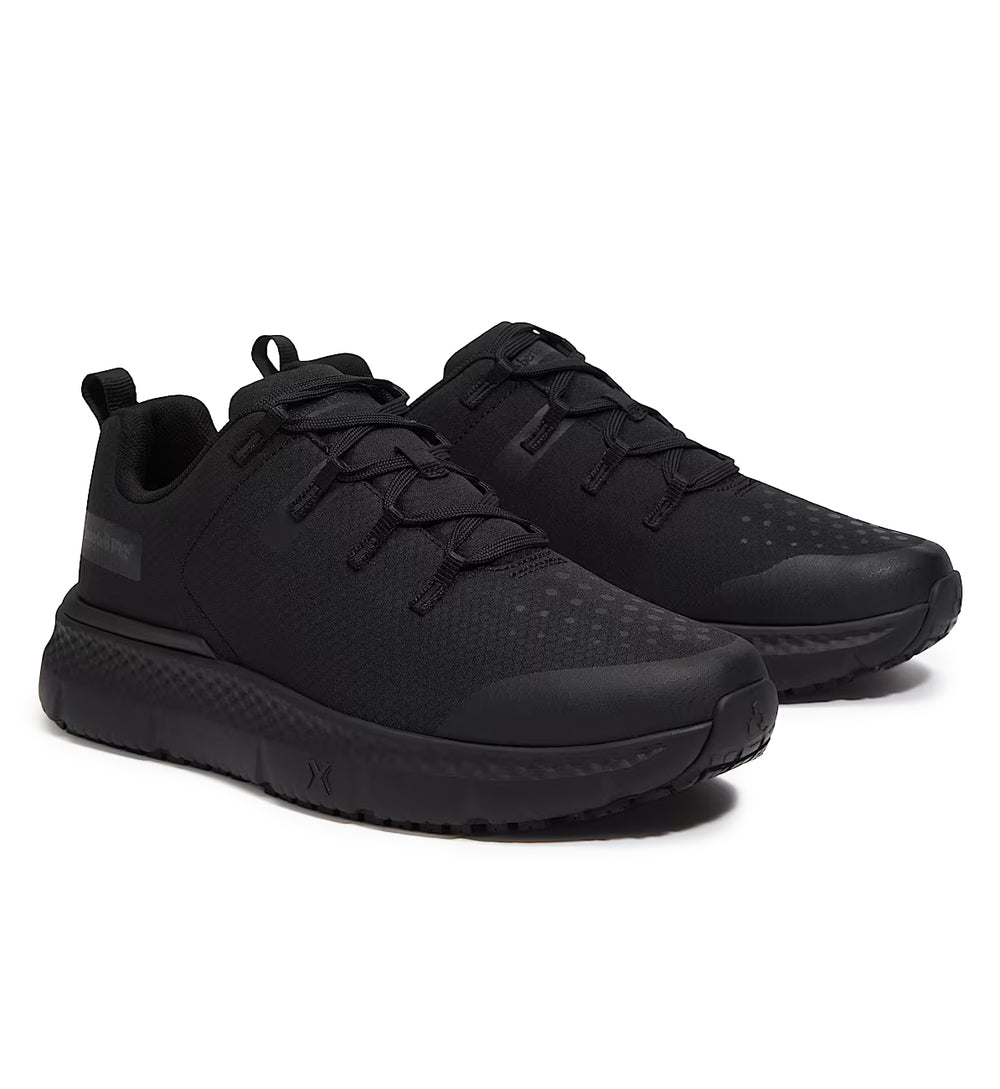 Timberland PRO Men’s Power Shift Slip-Resistant Hospitality Work Sneaker Black Ripstop Nylon TB0A67GQEL0 | Pro Feet