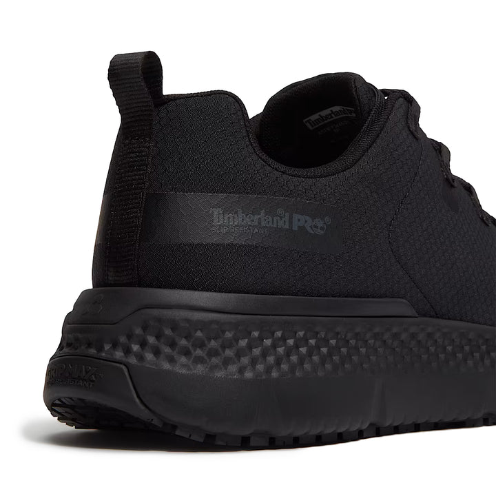Timberland PRO Men’s Power Shift Slip-Resistant Hospitality Work Sneaker Black Ripstop Nylon TB0A67GQEL0 | Pro Feet