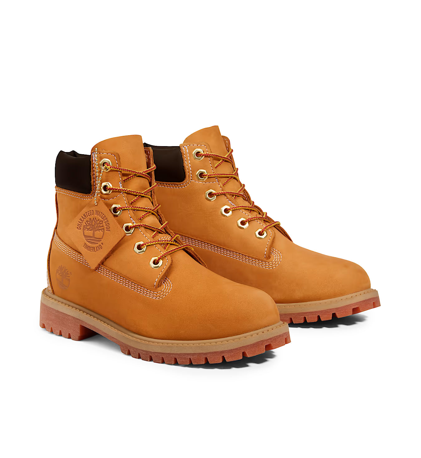 Timberland Premium 6 Inch Waterproof Boot GS Wheat TB112909713 | Pro Feet