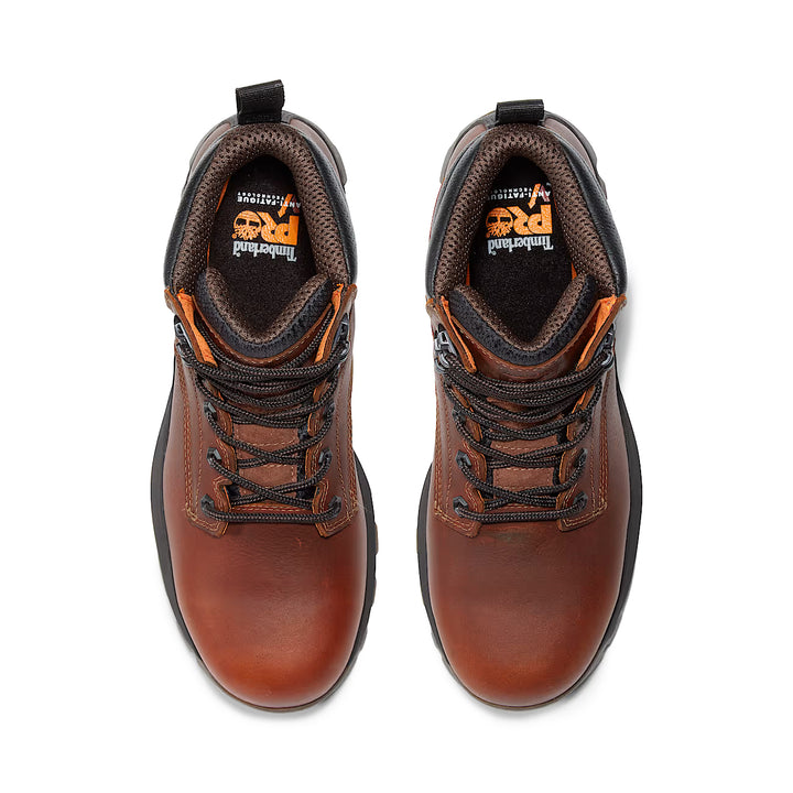 Timberland PRO TiTAN EV Waterproof Work Boot Teak Brown TB1A42FY214 | Pro Feet