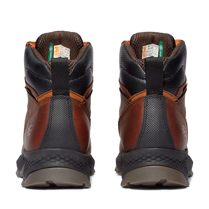 Timberland PRO TiTAN EV Waterproof Work Boot Teak Brown TB1A42FY214 | Pro Feet