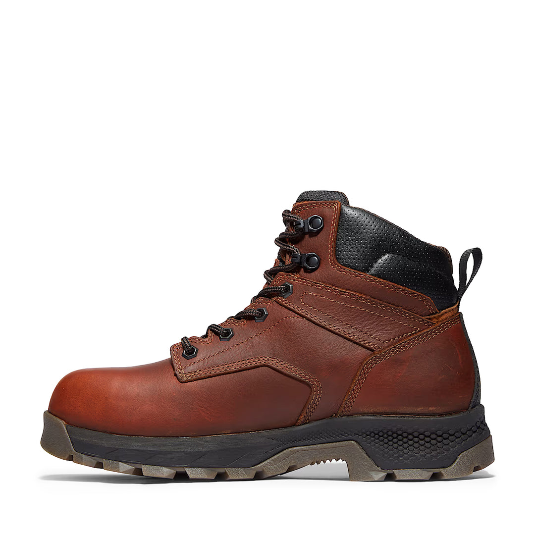 Timberland PRO TiTAN EV Waterproof Work Boot Teak Brown TB1A42FY214 | Pro Feet