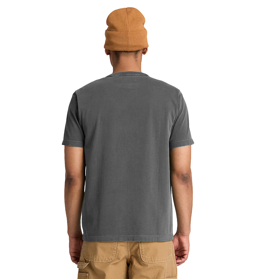 Timberland Men’s South Cabot Garment Dye Short-Sleeve T-Shirt Black Wash TBC0YHBP | Pro Feet