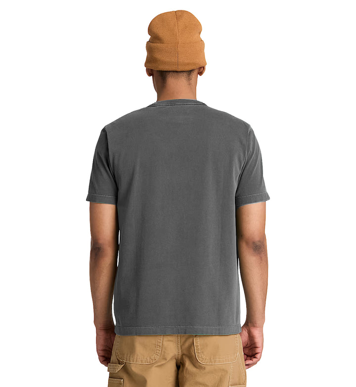 Timberland Men’s South Cabot Garment Dye Short-Sleeve T-Shirt Black Wash TBC0YHBP | Pro Feet