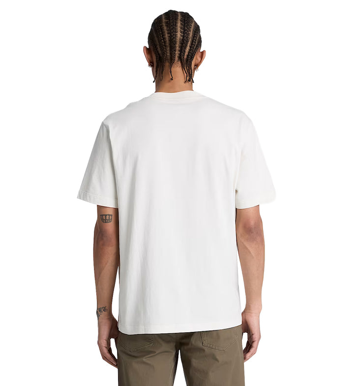 Timberland Men’s Elements Graphic T-Shirt Vintage White TBC0YHF0 | Pro Feet
