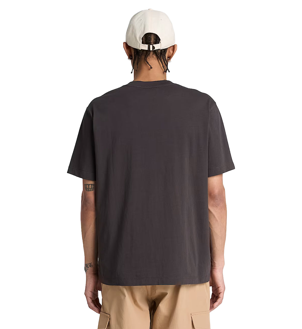 Timberland Men’s Elements Graphic T-Shirt Vintage Black | Pro Feet