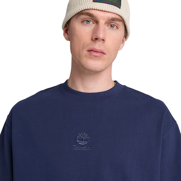 Timberland Men’s Shorewood Heavyweight Short-Sleeve T-Shirt Dark Navy TBC0YHF3 | Pro Feet
