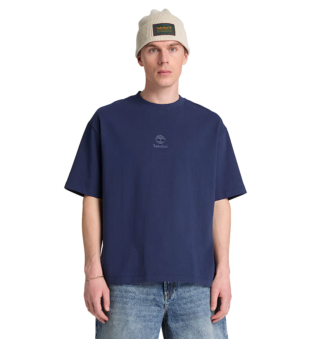Timberland Men’s Shorewood Heavyweight Short-Sleeve T-Shirt Dark Navy TBC0YHF3 | Pro Feet