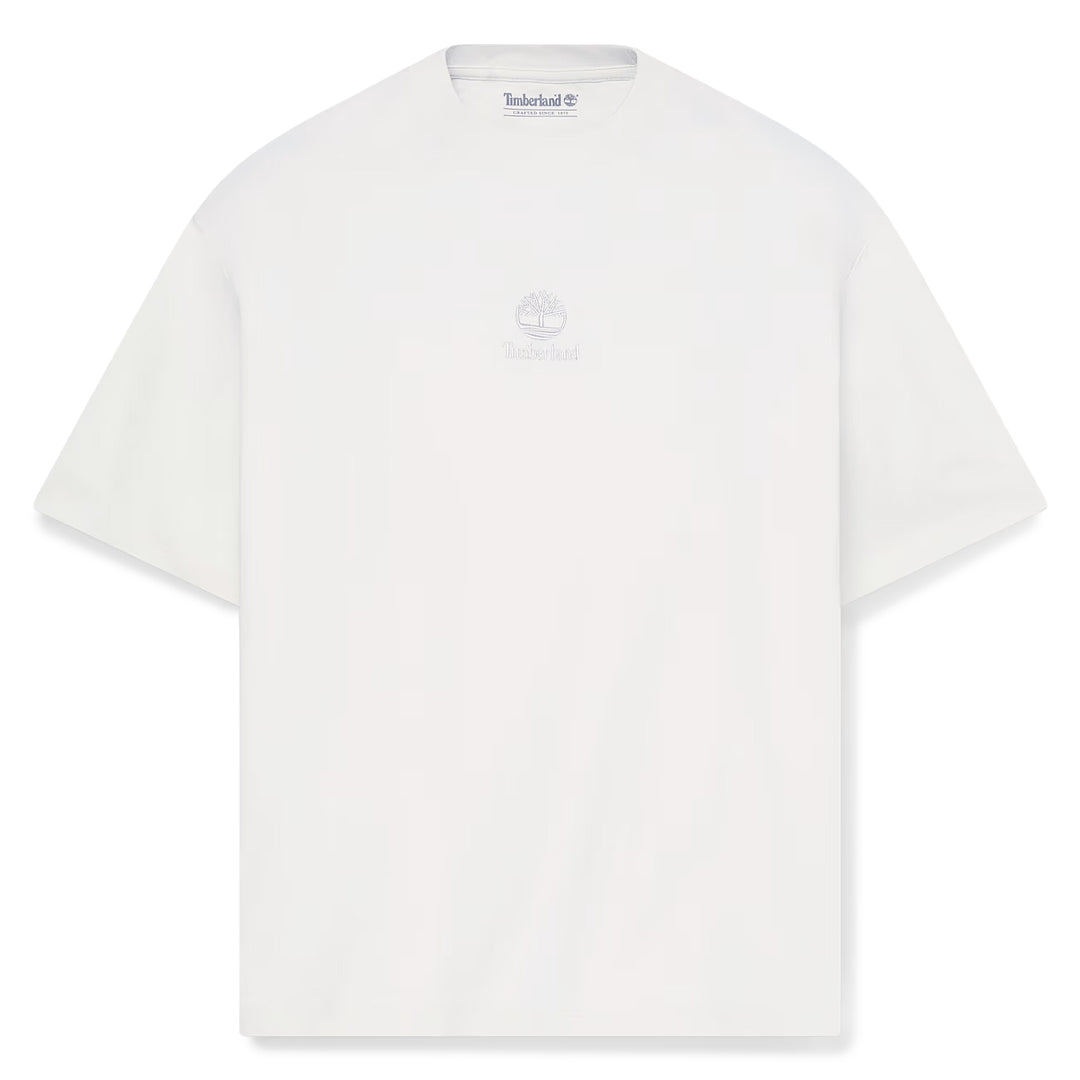 Timberland Men’s Shorewood Heavyweight Short-Sleeve T-Shirt Vintage White TBC0YHF3 | Pro Feet