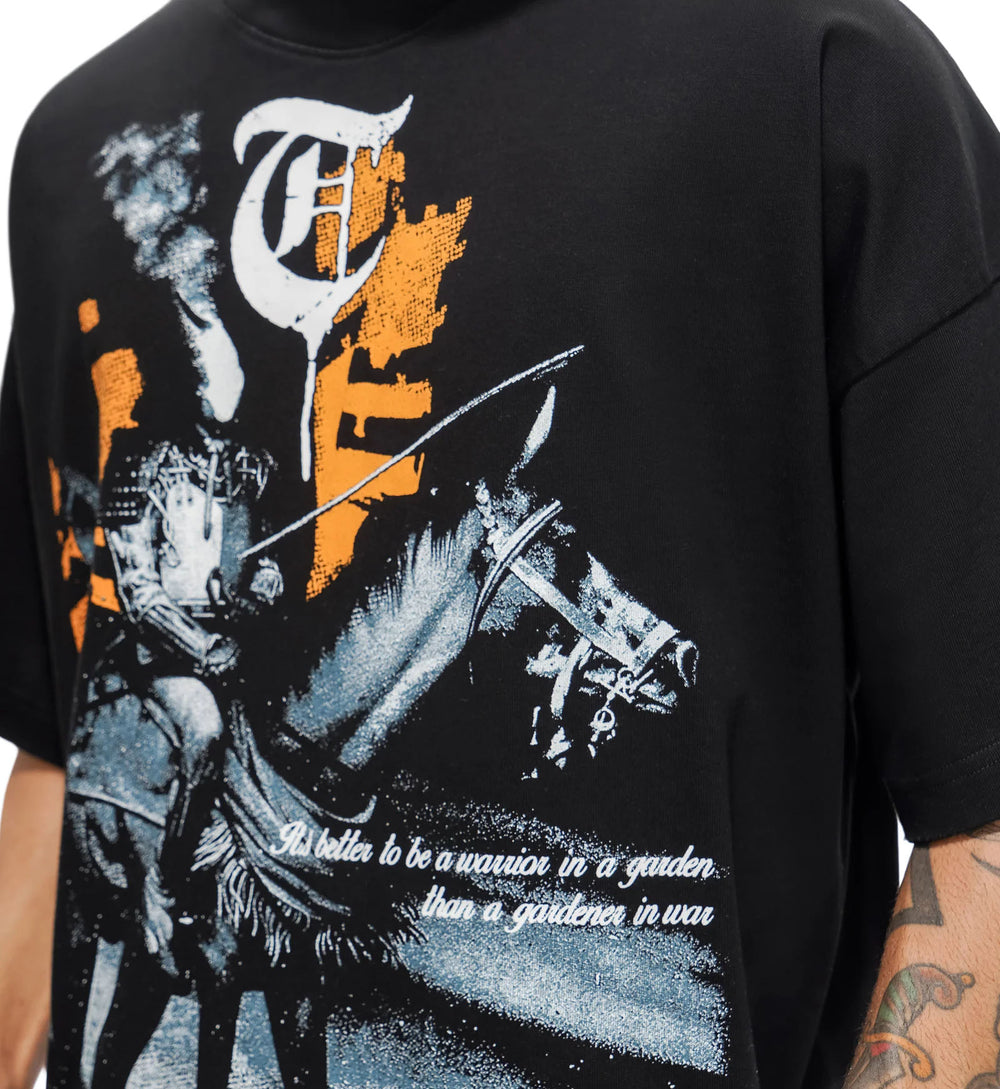 TRNCHS Warrior in the Garden Tee Vintage Black 