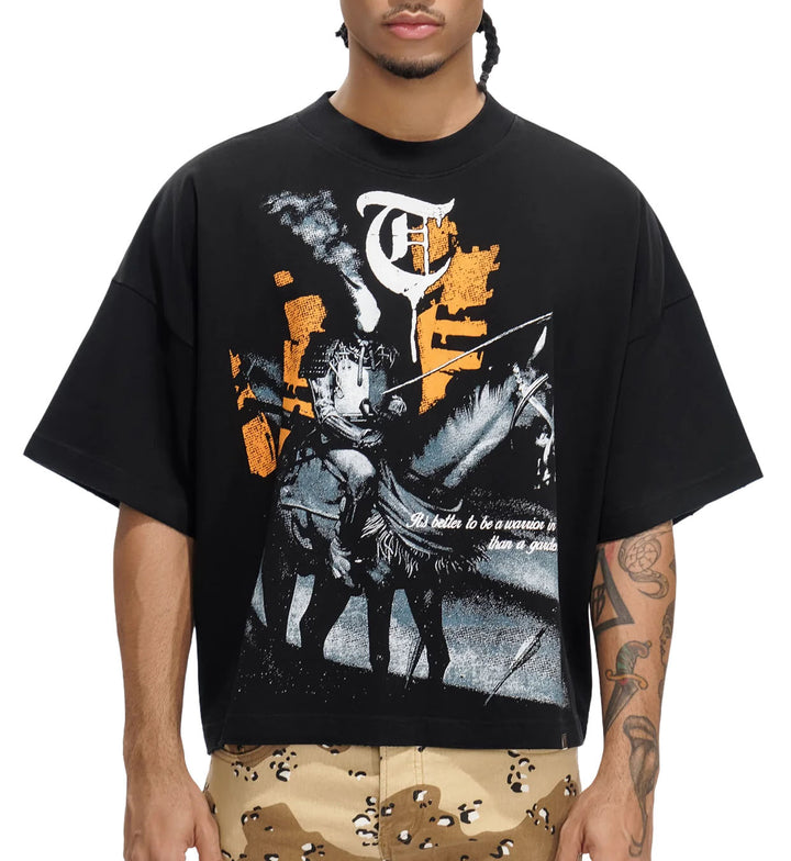 TRNCHS Warrior in the Garden Tee Vintage Black 