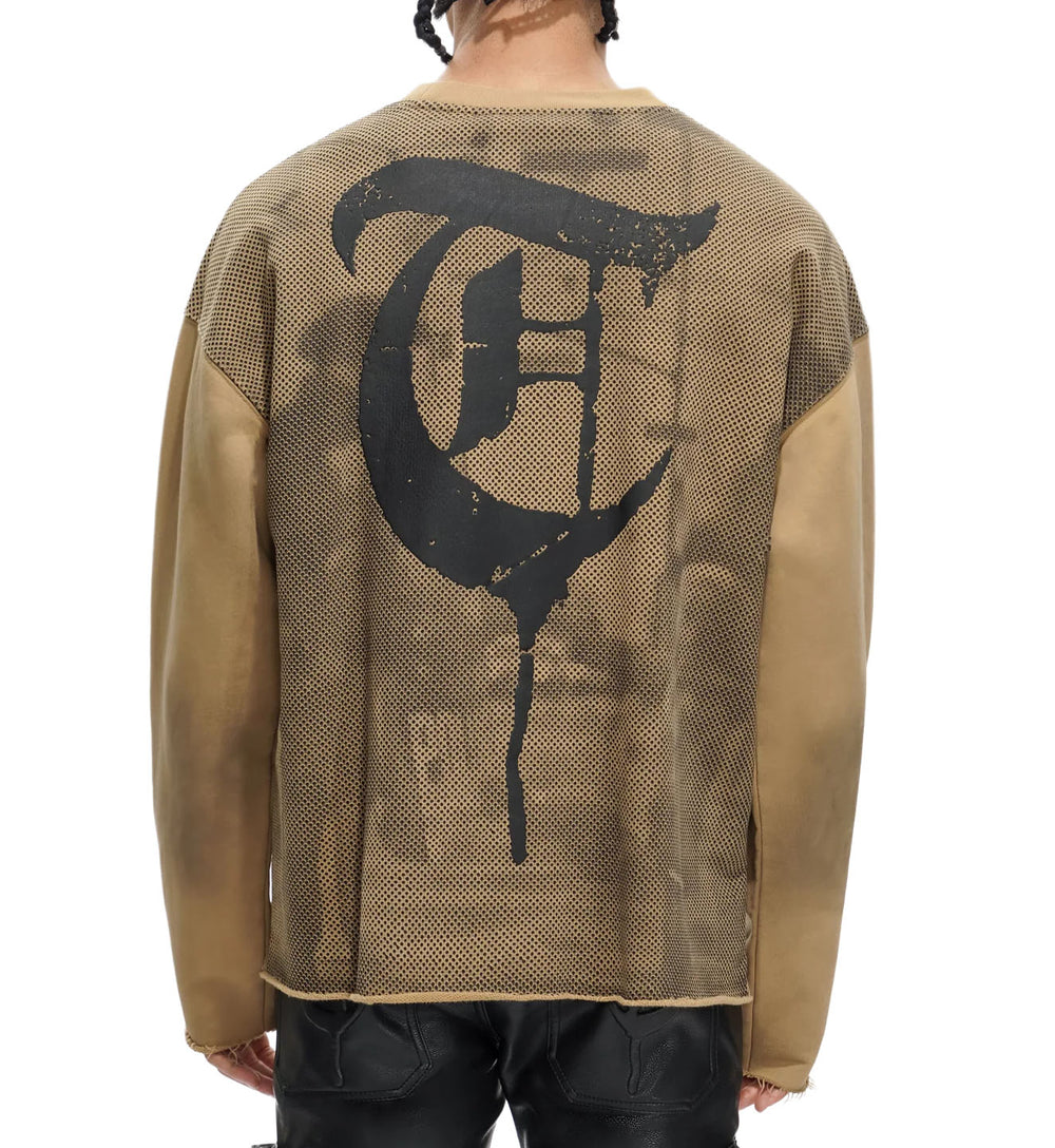 TRNCHS Refuse to Be Silenced Crew Burnt Soil Brown (TC-025-08)