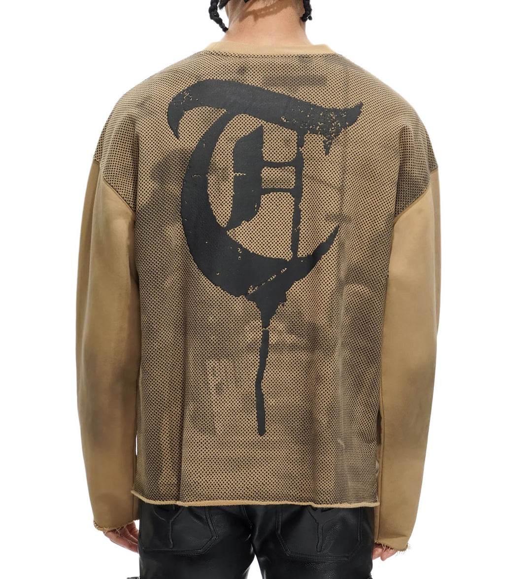 TRNCHS Refuse to Be Silenced Crew Burnt Soil Brown (TC-025-08)