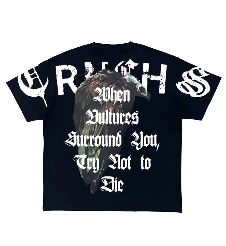 TRNCHS Among Vultures Tee Black (TC-025-15)