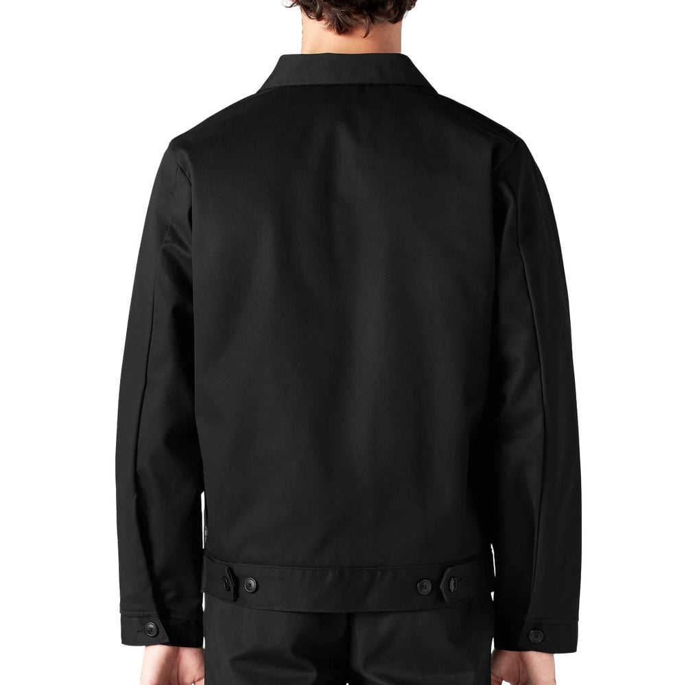 Black Dickies Insulated Eisenhower Jacket  on a white background