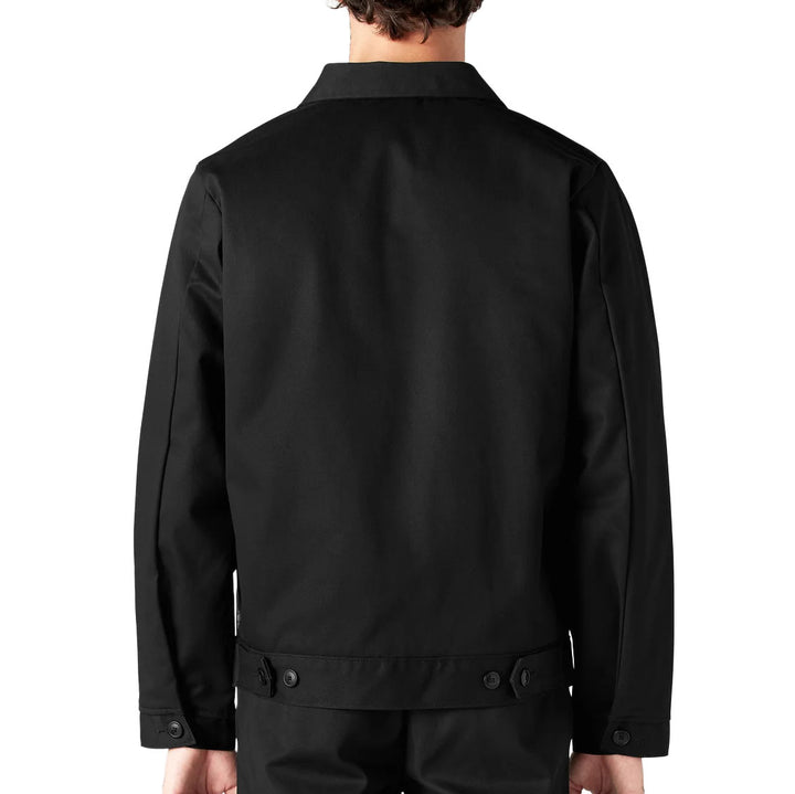 Black Dickies Insulated Eisenhower Jacket  on a white background