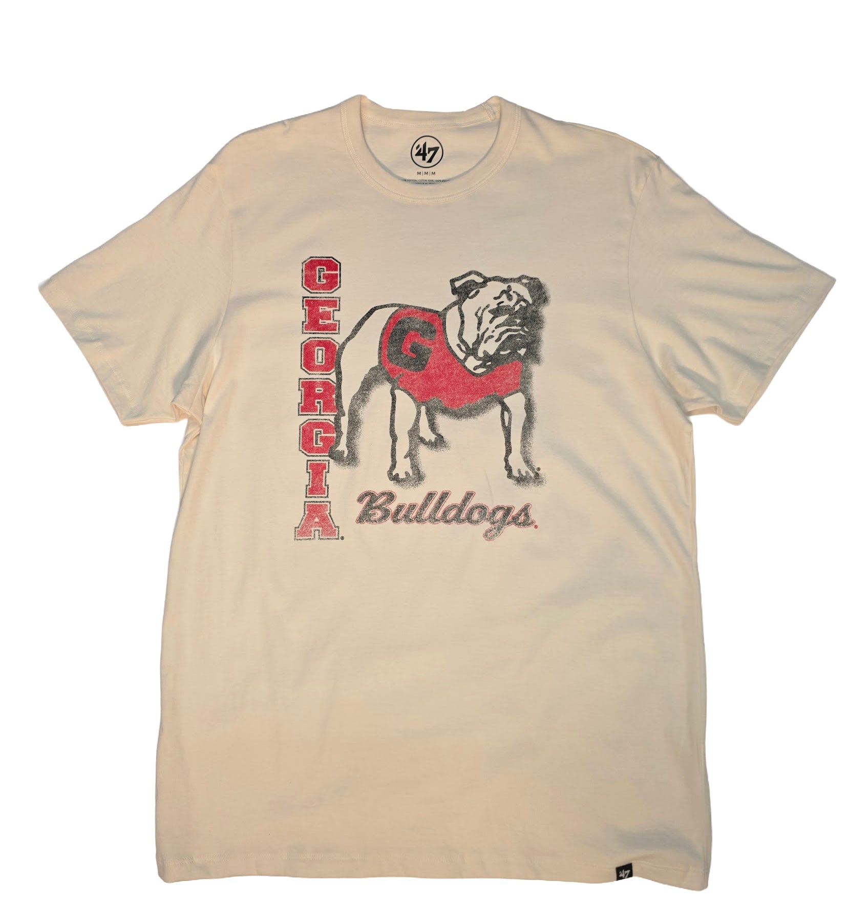 Georgia Bulldogs Sandstone Phase Out Franklin Tee Sandstone C17TMZJYN589829SS | Pro Feet