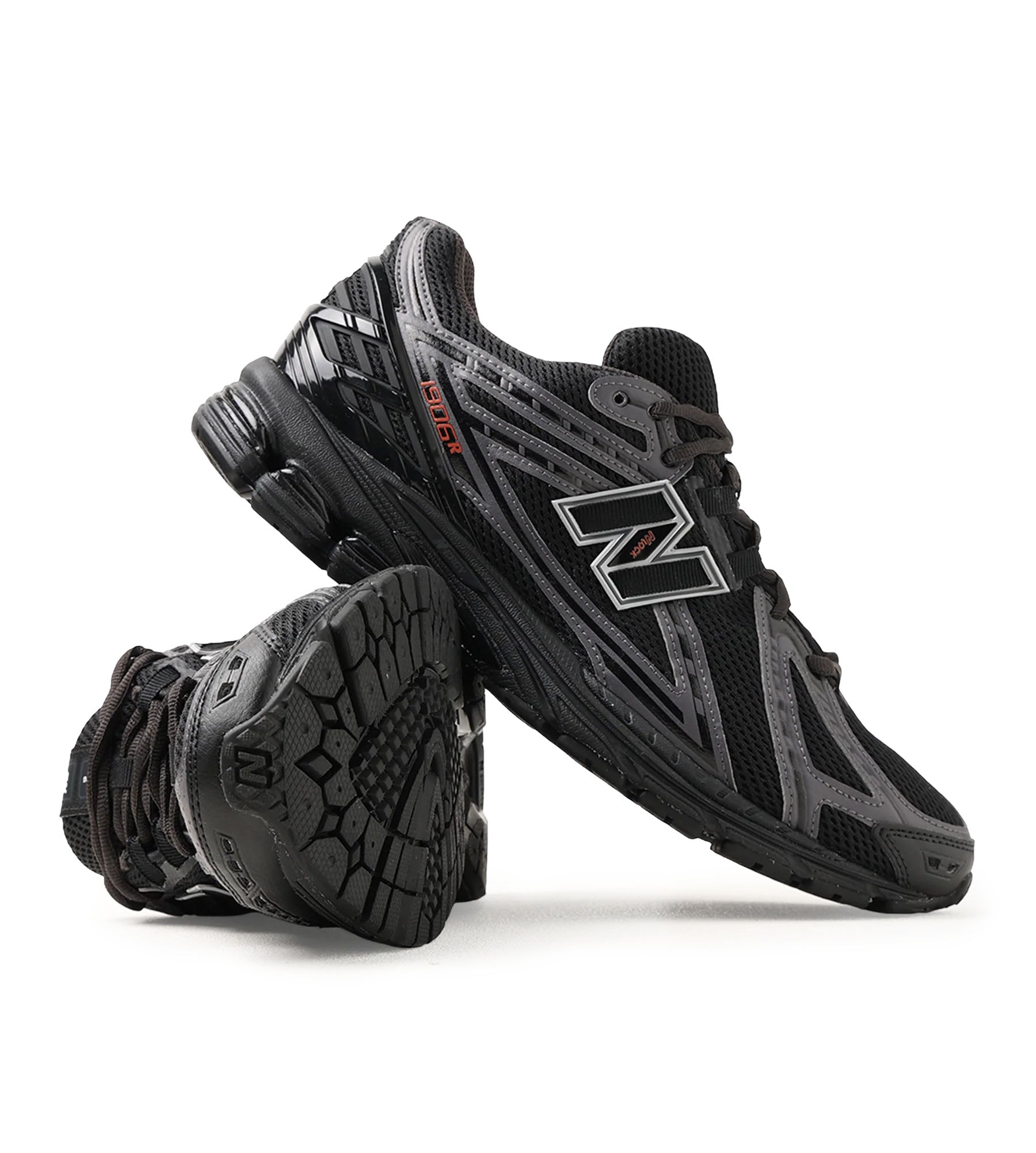 New Balance 1906R Black Hot Tomato U19069L0 | Pro Feet