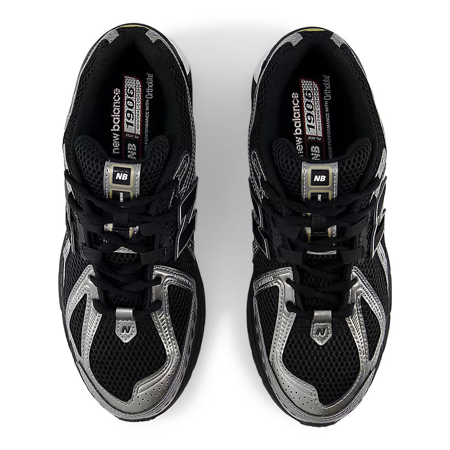 New Balance 1906R Black Dark Silver Metallic U1906RCF | Pro Feet