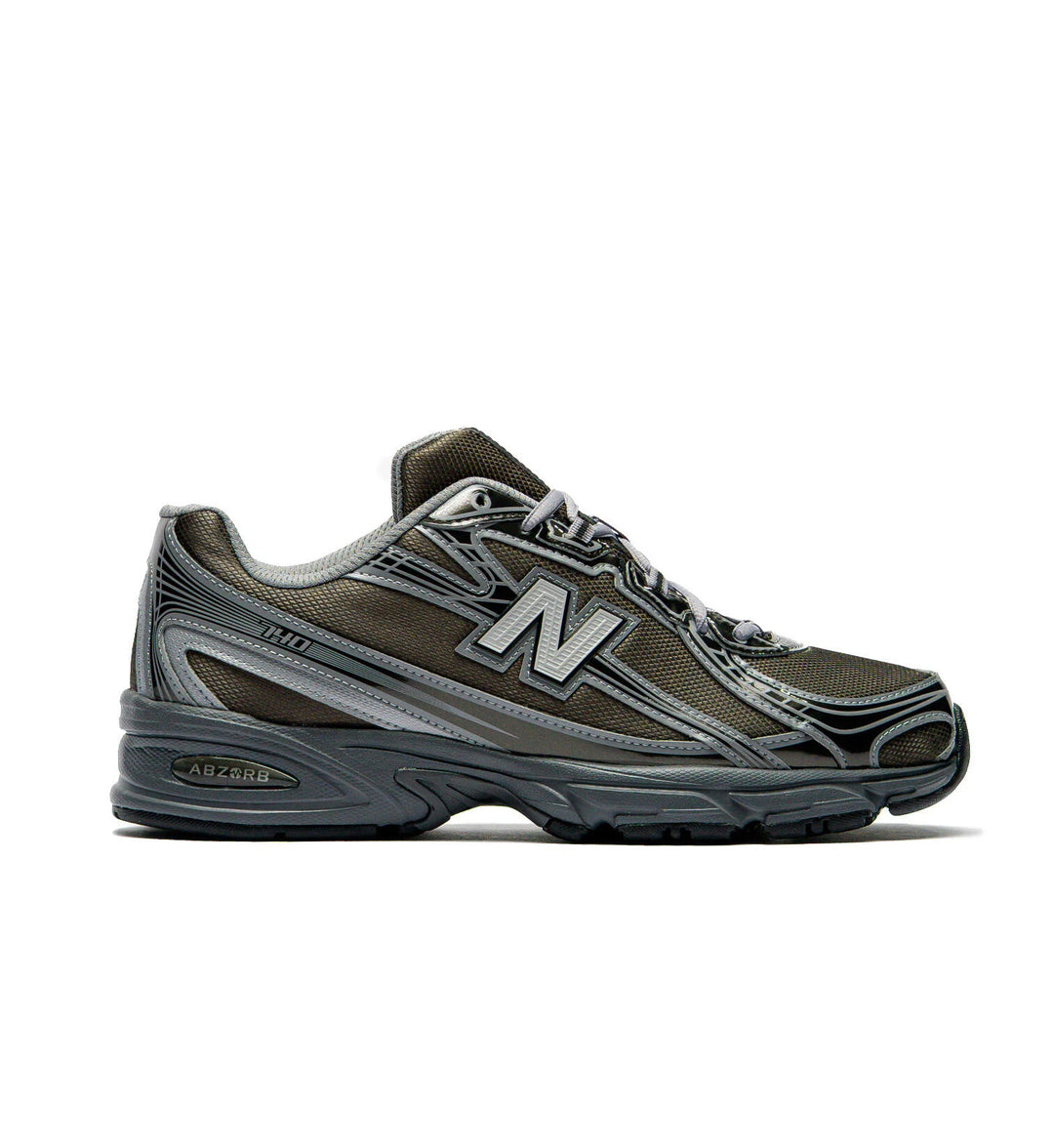 New Balance 740 Black Metallic Castlerock U7407YI | Pro Feet