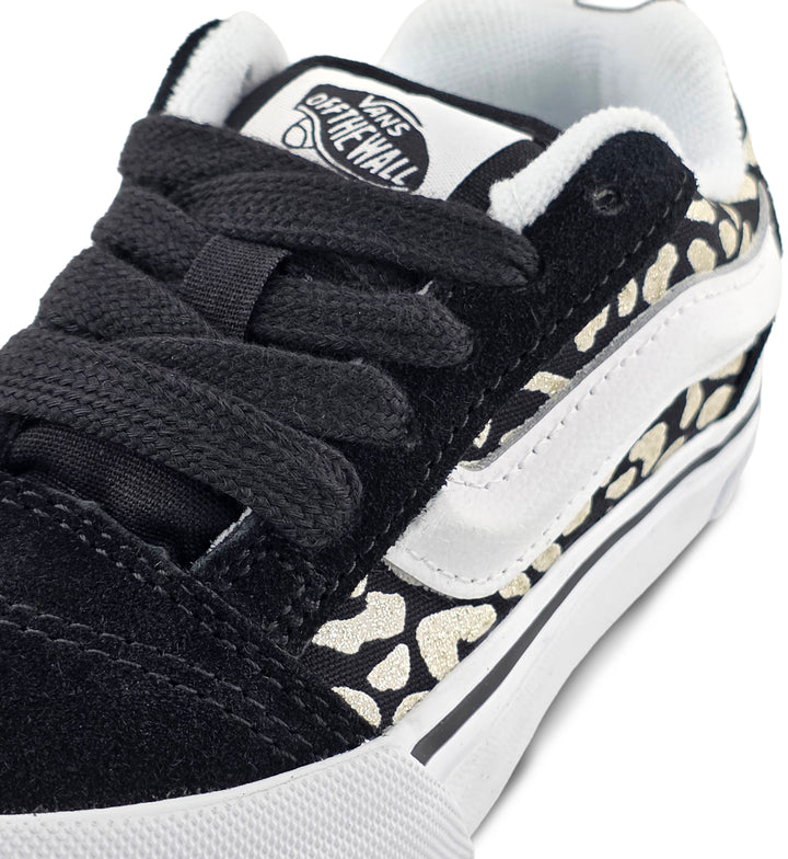 Vans Knu Skool PS “Leopard Glitter Black” (VN000CYUBM8)