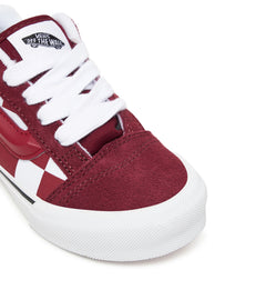 Vans Knu Skool PS Checkered 2-Tone Bordeaux VN000CYUBRD1 | Pro Feet