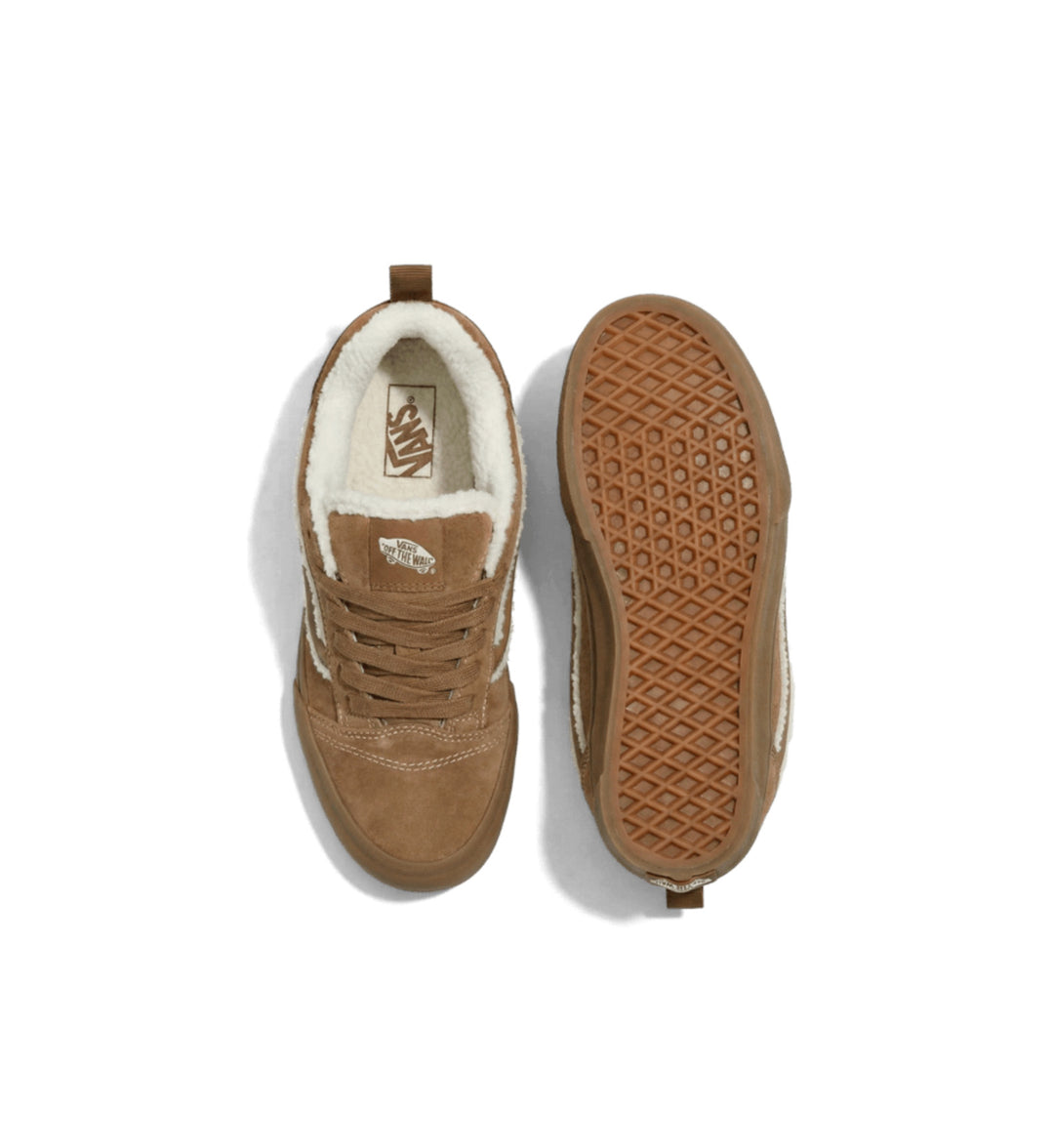 Vans Knu Skool PS High Pile Fleece Chipmunk VN000CYUGWT1 | Pro Feet