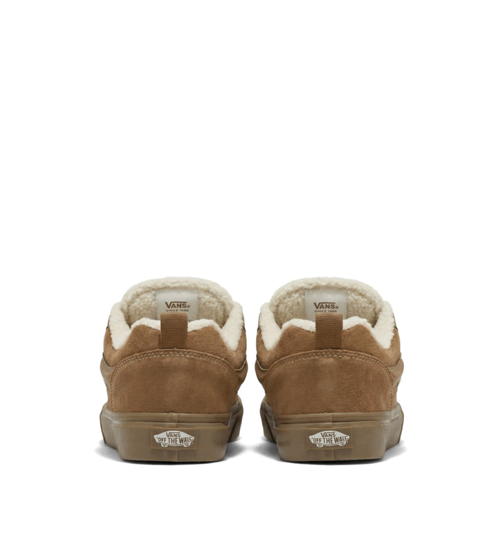 Vans Knu Skool PS High Pile Fleece Chipmunk VN000CYUGWT1 | Pro Feet