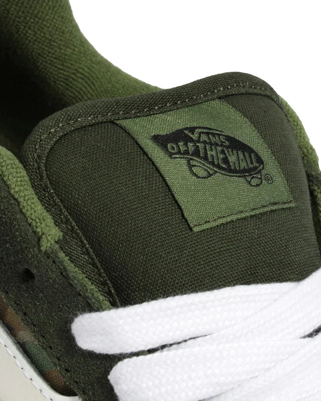 Vans Knu Skool PS Check Camo Obsidian Fern Green VN000CYUHK61 | Pro Feet
