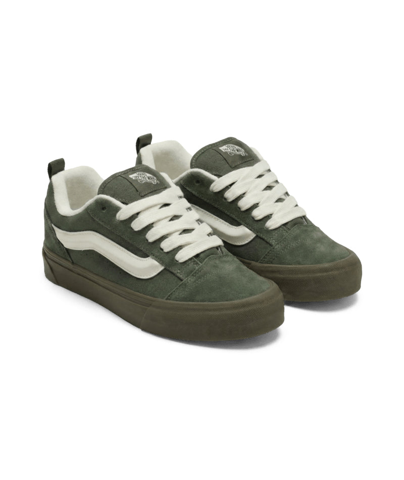 Vans Knu Skool PS Dark Gum Oil Green VN000CYUTD81 | Pro Feet