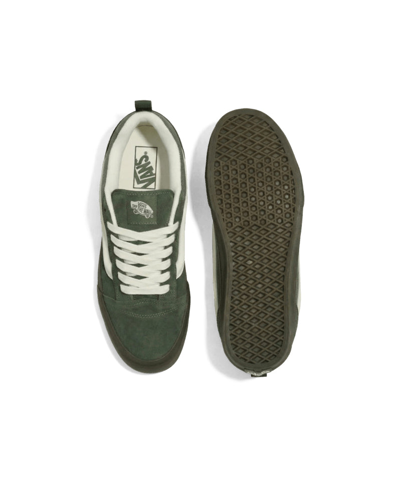 Vans Knu Skool PS Dark Gum Oil Green VN000CYUTD81 | Pro Feet