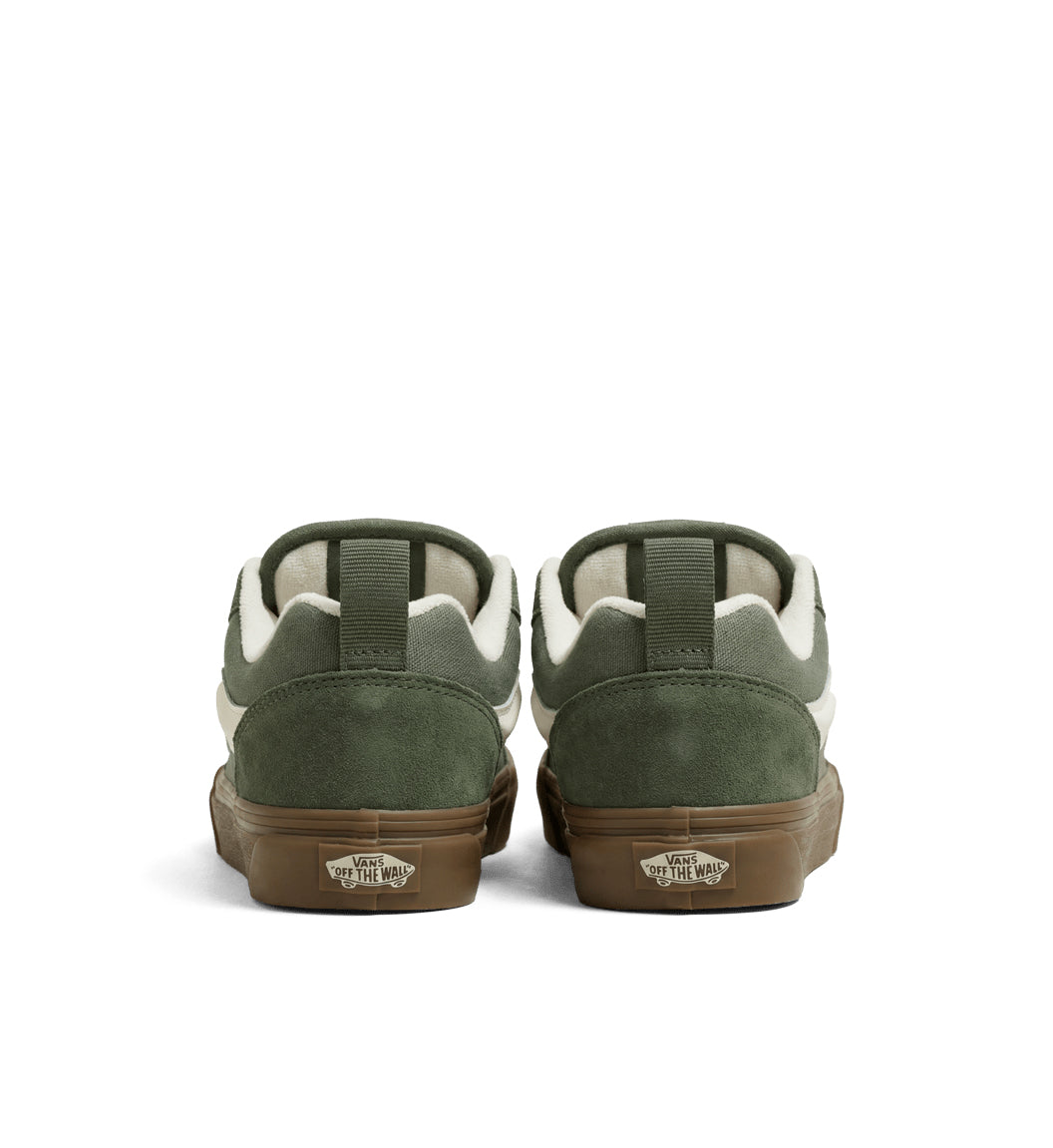 Vans Knu Skool PS Dark Gum Oil Green VN000CYUTD81 | Pro Feet