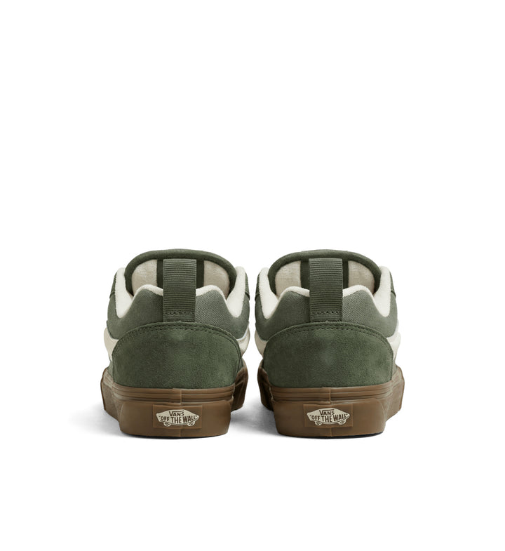 Vans Knu Skool PS Dark Gum Oil Green VN000CYUTD81 | Pro Feet