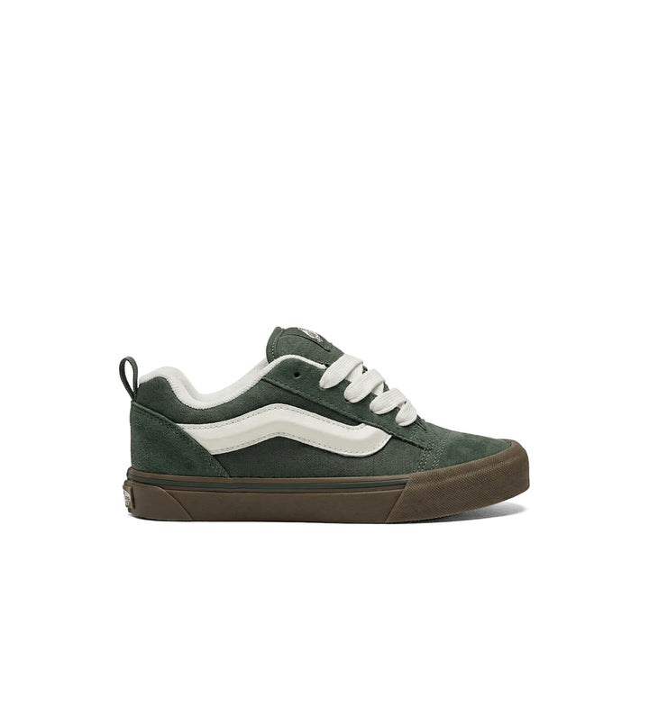 Vans Knu Skool PS Dark Gum Oil Green VN000CYUTD81 | Pro Feet