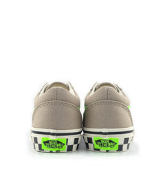 Vans Old Skool PS Glow-in-the-Dark Black/Bay Leaf Green VN000CYVEMF | Pro Feet