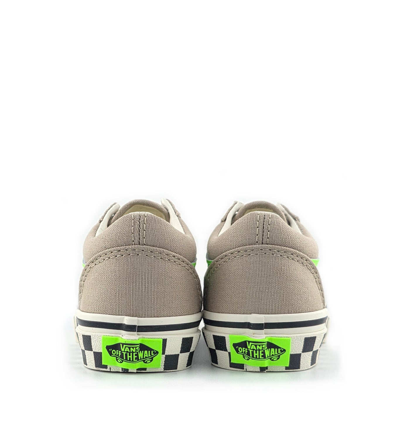 Vans Old Skool PS Glow-in-the-Dark Black/Bay Leaf Green VN000CYVEMF | Pro Feet