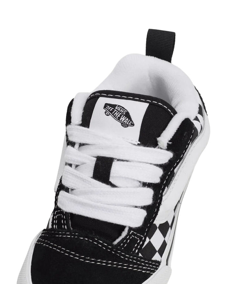 Vans Knu Skool TD Checkerboard Black/True White VN000D0KBPB | Pro Feet