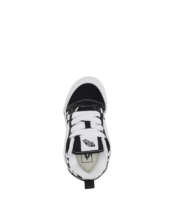 Vans Knu Skool TD Checkerboard Black/True White VN000D0KBPB | Pro Feet