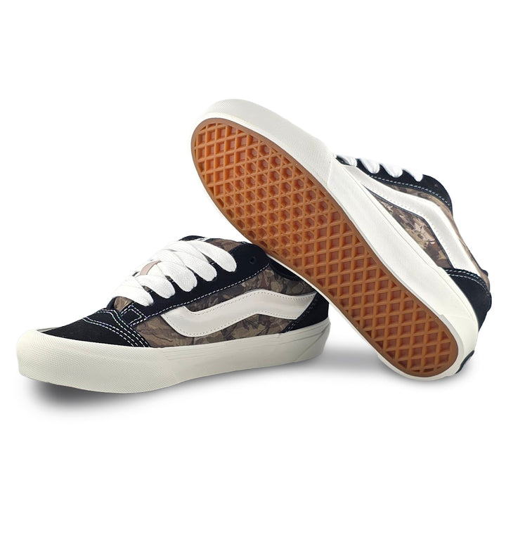 Vans Knu Skool “Black/Camo” – Skate Shoe (VN000D22BLA)