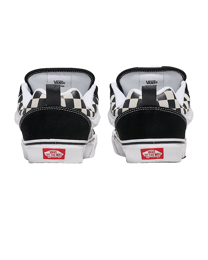 Vans Knu Skool Checkerboard Black/True White VN000D22BPB | Pro Feet