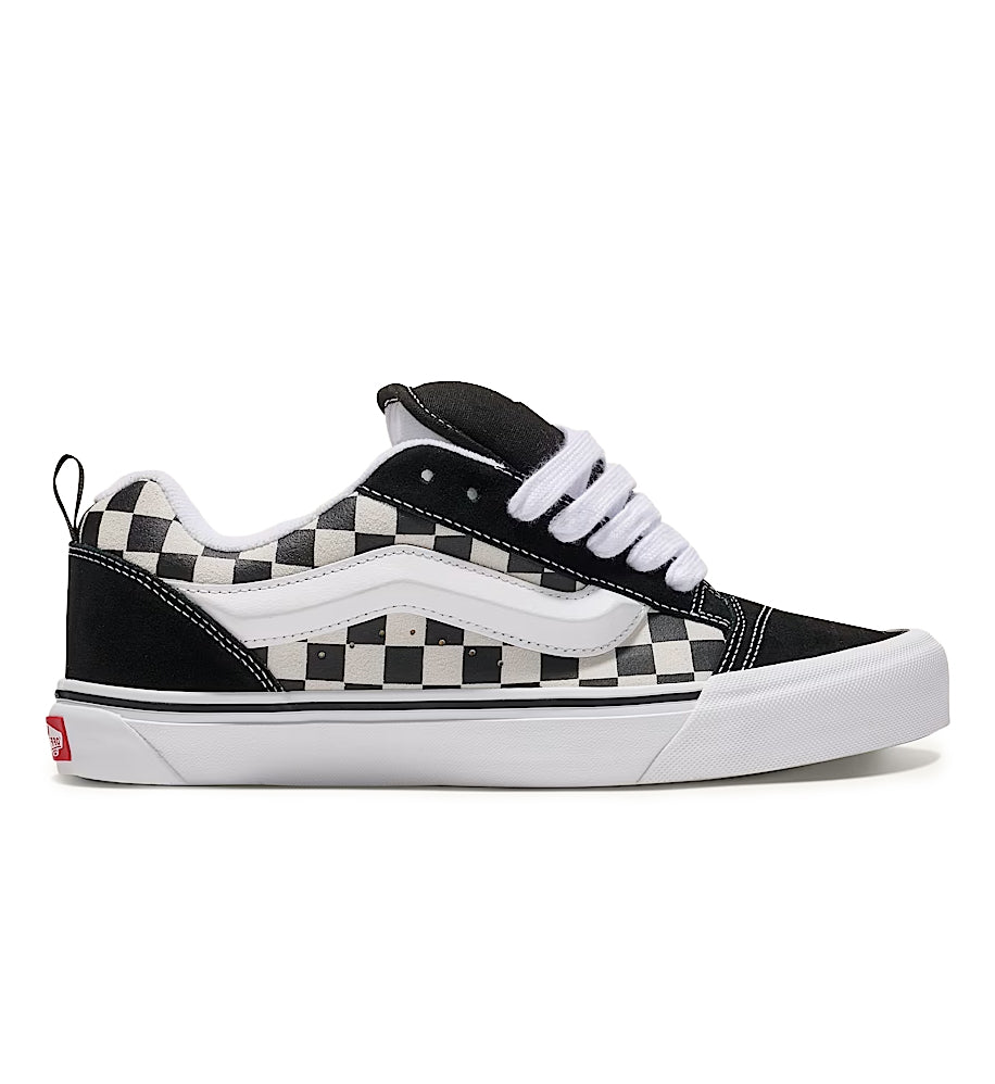 Vans Knu Skool Checkerboard Black/True White VN000D22BPB | Pro Feet